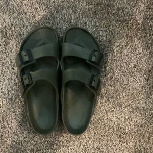 Birkenstock Green Sandals with Adjustable Straps